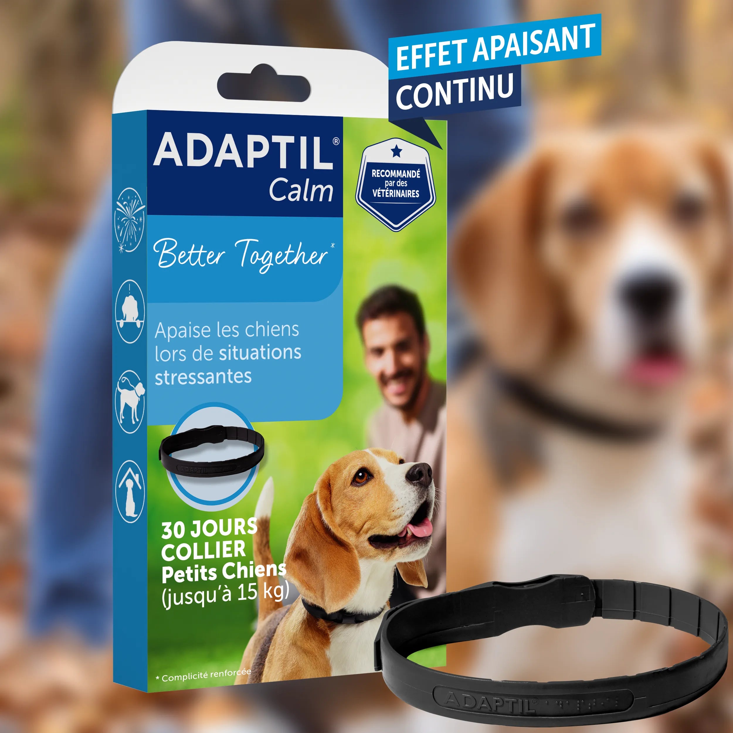 adaptil-calm-collier-apaisant-chien-taille-m-30-jours image 1