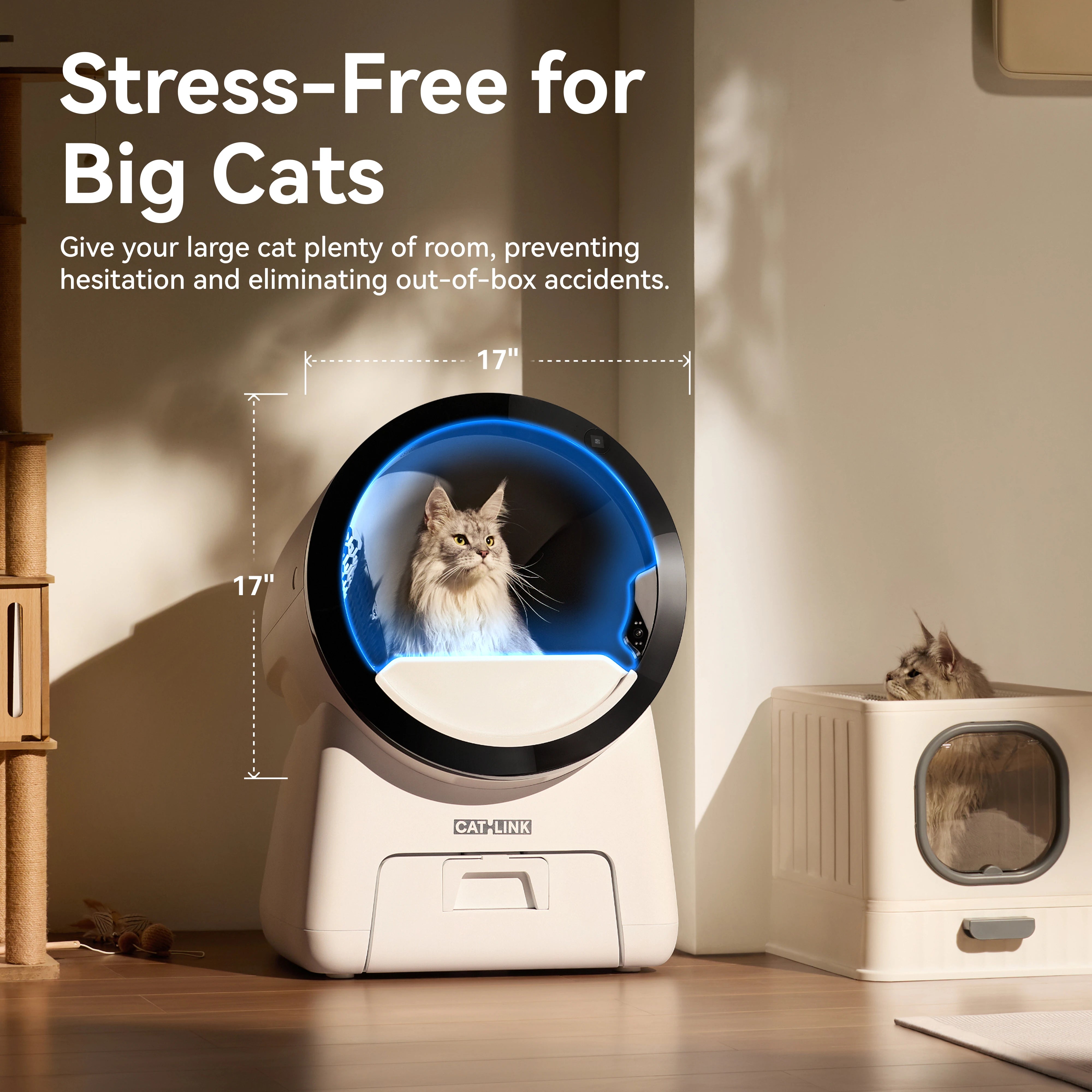catlink-scoop-robot-pro-liti-re-autonettoyante-cam-ra-ia image 2