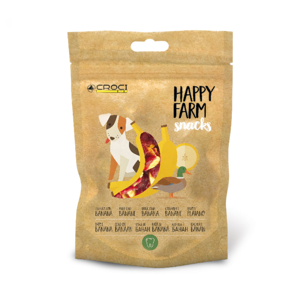 croci-happy-farm-snack-chien-canard-courgette-80-g-faible-graisse image 3
