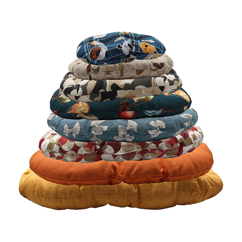 croci-nuvola-coussin-ovale-chien-chat-61x40-cm-coton image 1