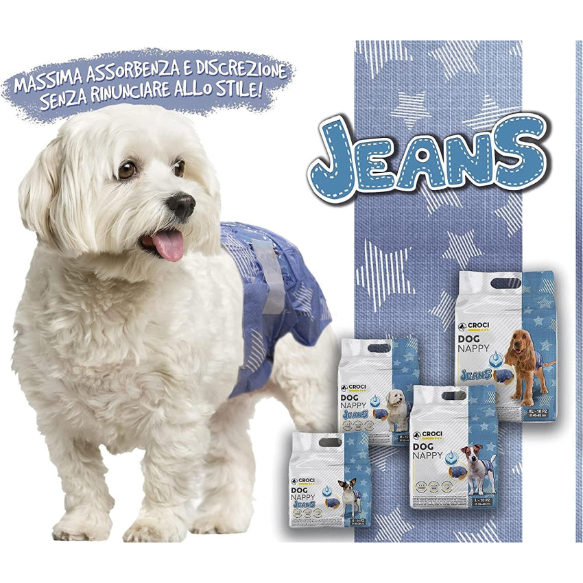 croci-dog-nappy-couches-chien-32-44-cm-x12 image 2