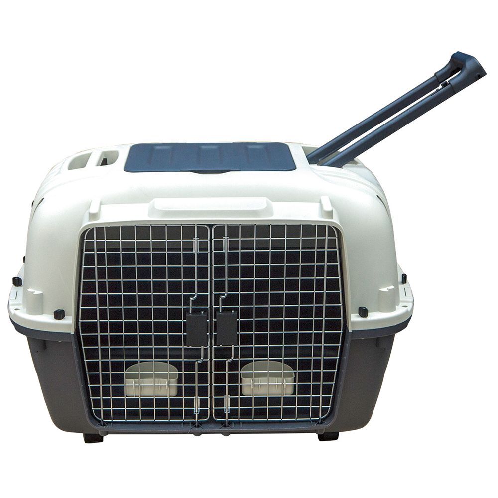 croci-vagabond-double-caisse-transport-chien-88x58x64-cm-25kg image 2