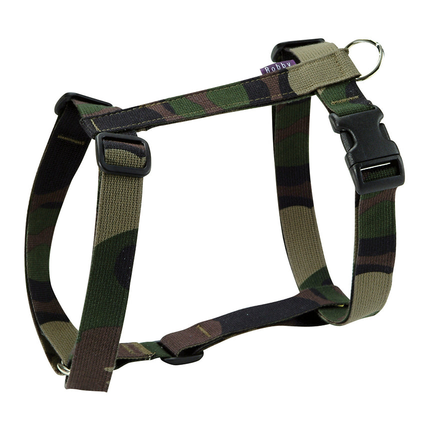 croci-bobby-camouflage-harnais-chien-nylon-khaki-taille-m image 3