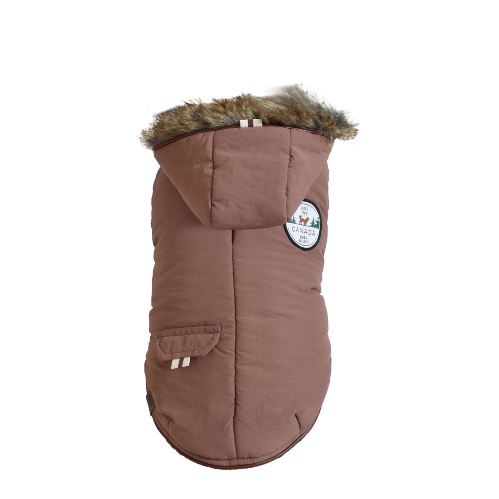 croci-bobby-canada-manteau-chien-beige-30-cm-hiver image 5