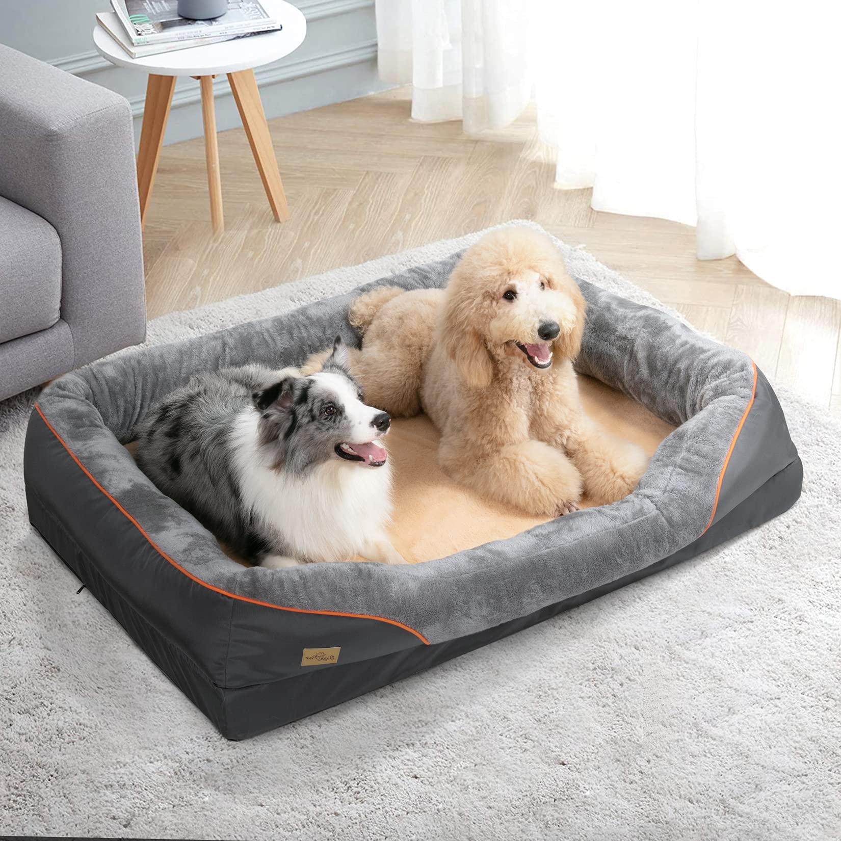 bingopaw-dog-bed-lit-chien-120x90cm-m-moire-de-forme-xxl image 2