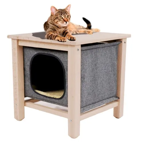 croci-design-cube-niche-chat-monter image 1