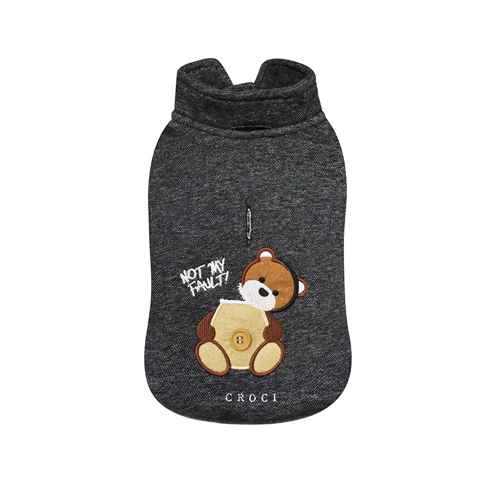 croci-not-my-fault-sweat-chien-polaire-col-roul-35-cm image 2