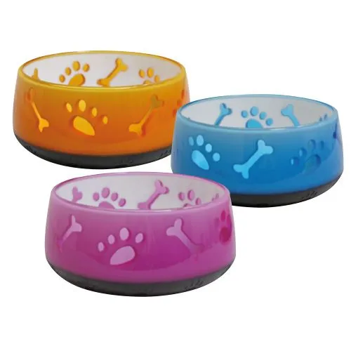 croci-doggy-gamelle-chien-antid-rapante-300-ml-orange image 1