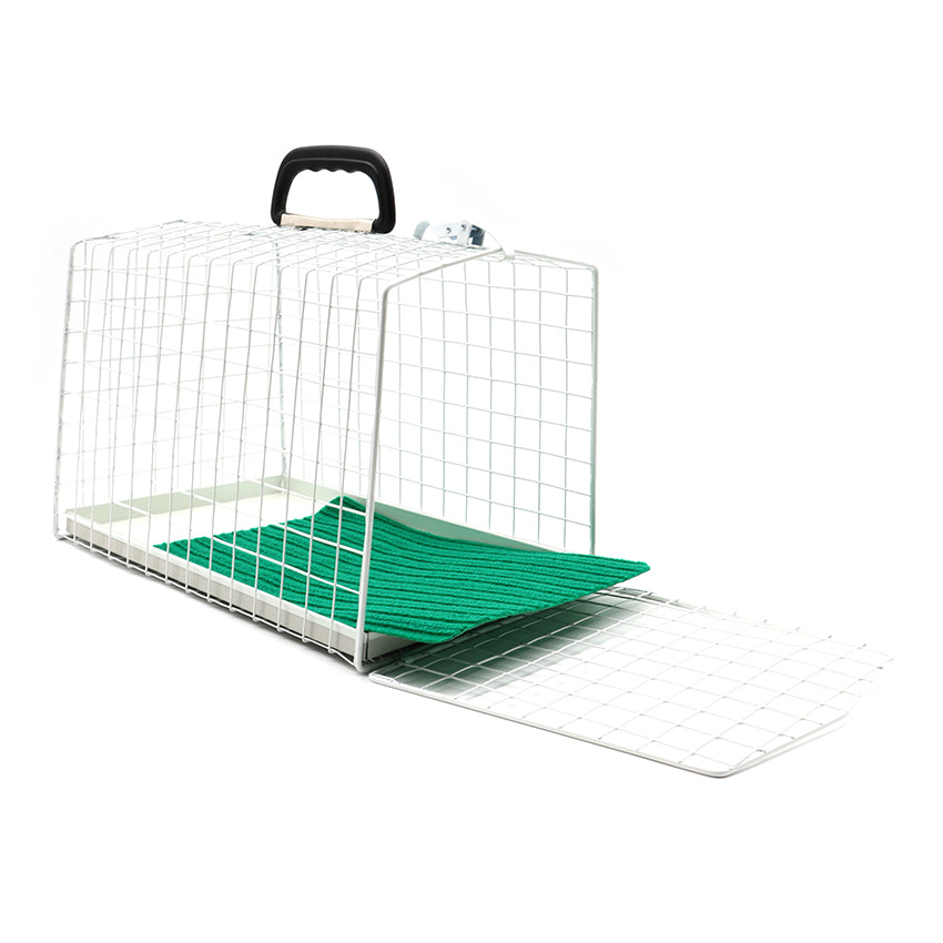 croci-cage-transport-m-tal-chat-chien-32-5x30x40-cm-verrou image 3