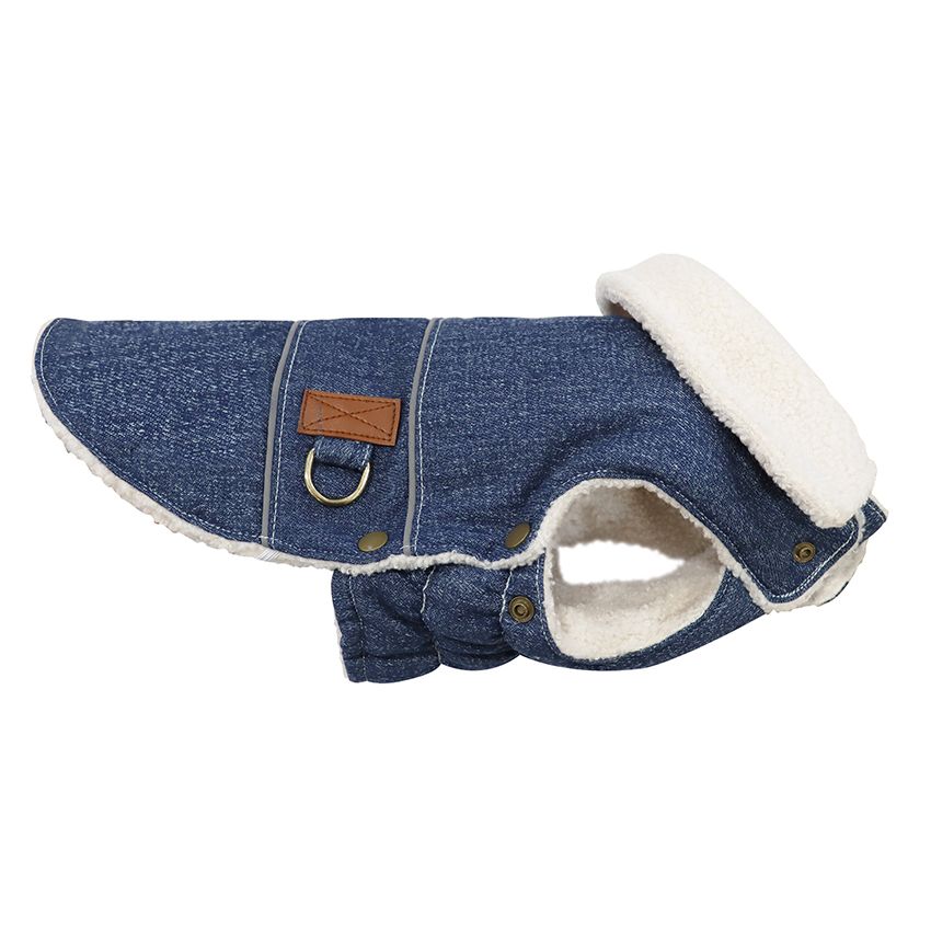 croci-boho-manteau-chien-jean-25-cm-fille-hiver image 3