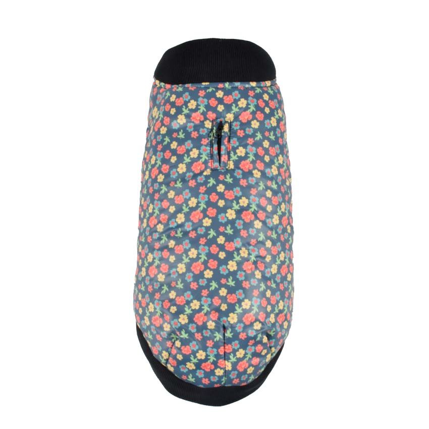 croci-bobby-floralie-manteau-chien-imperm-able-30-cm-doublure-polaire image 1