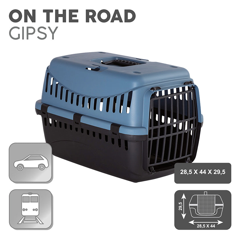 croci-gipsy-eco-cage-de-transport-rigide-plastique-recycl image 2