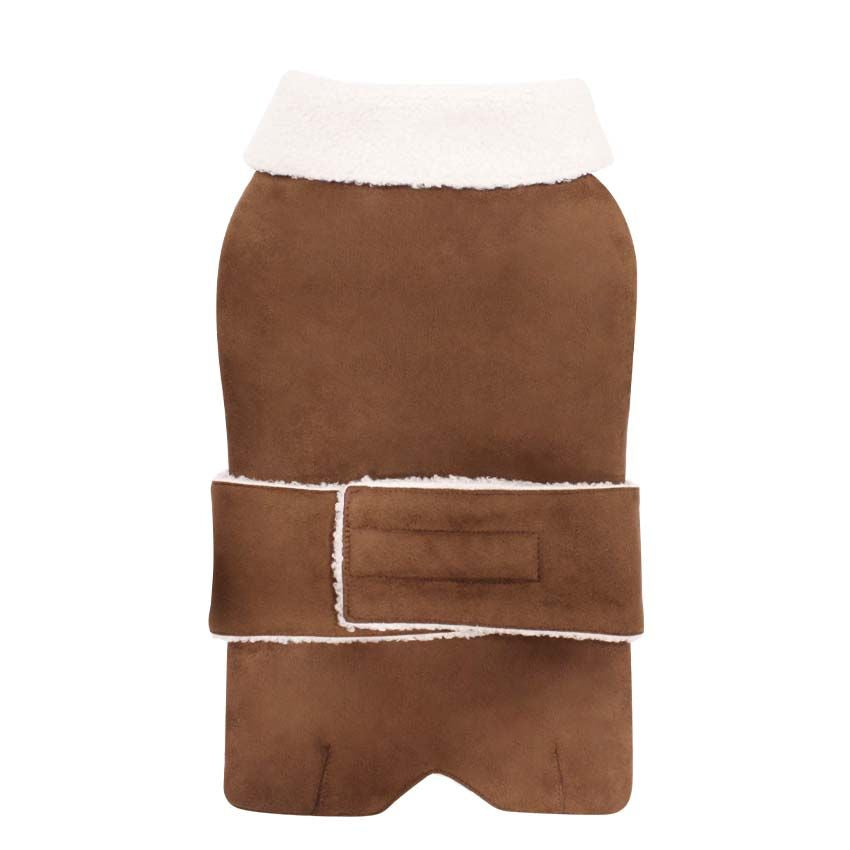 croci-dachshund-wooden-manteau-chien-teckel-beige-45-cm image 3
