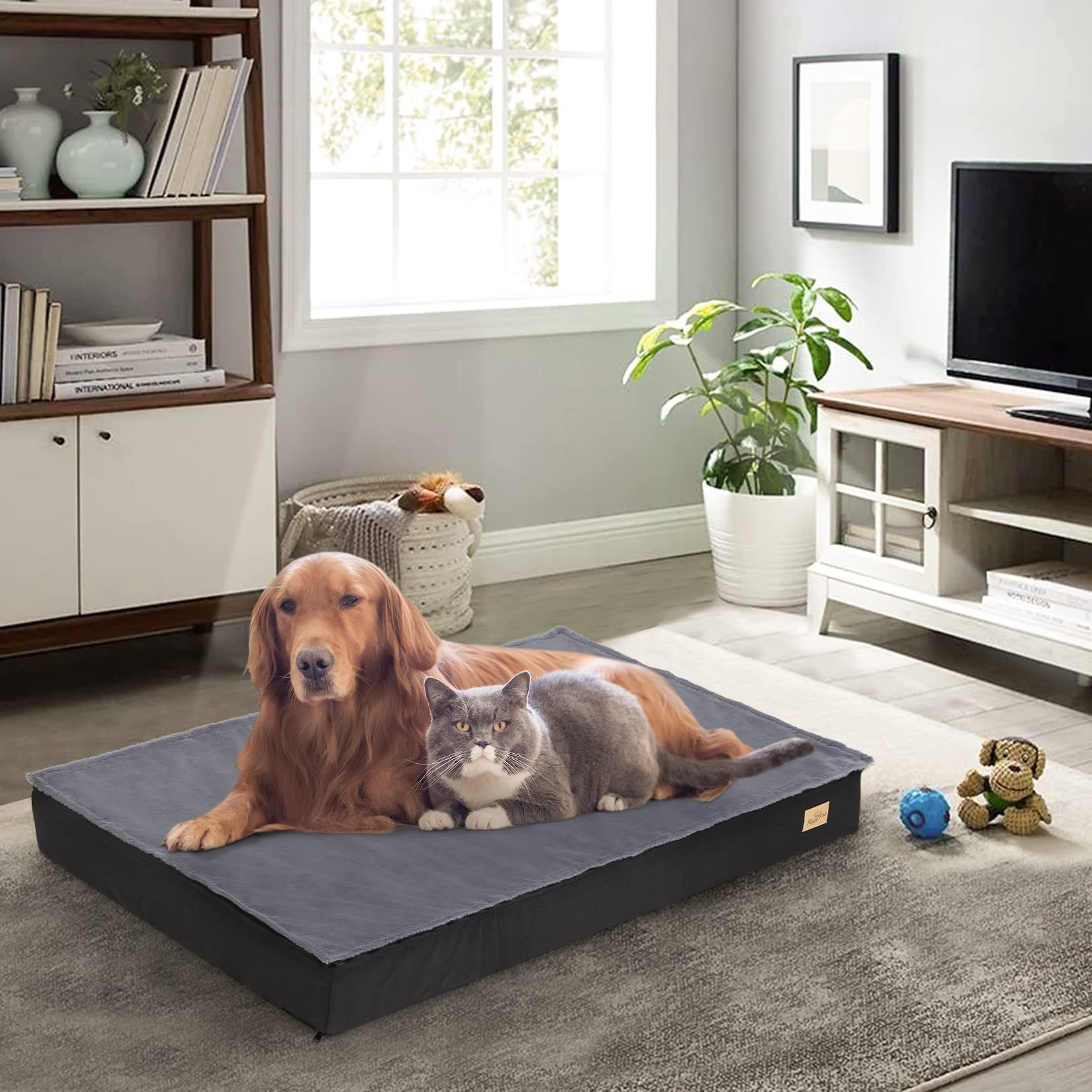bingopaw-dog-bed-panier-chien-xxl-120x75cm-orthop-dique image 2