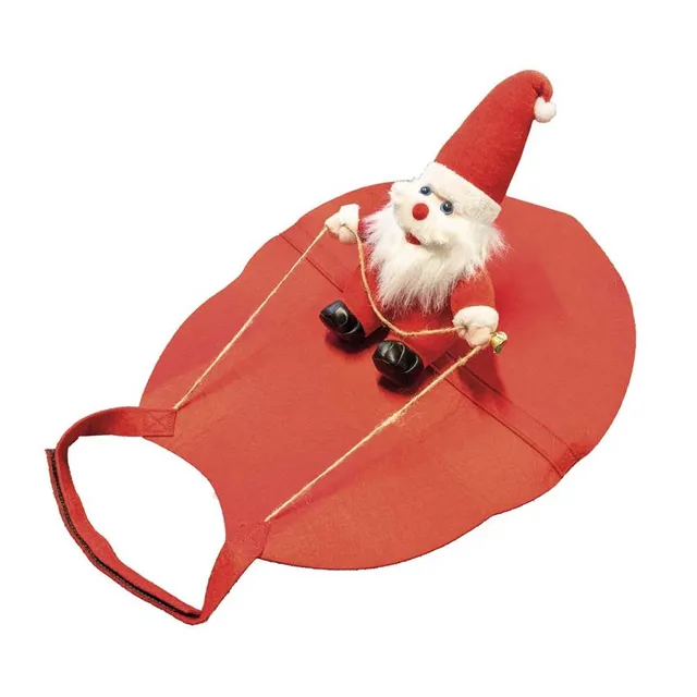 croci-santa-riding-harnais-chien-no-l-rouge-taille-m image 1