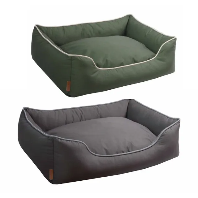 croci-revenant-lounge-panier-chien-gris-80x67x22-cm image 1