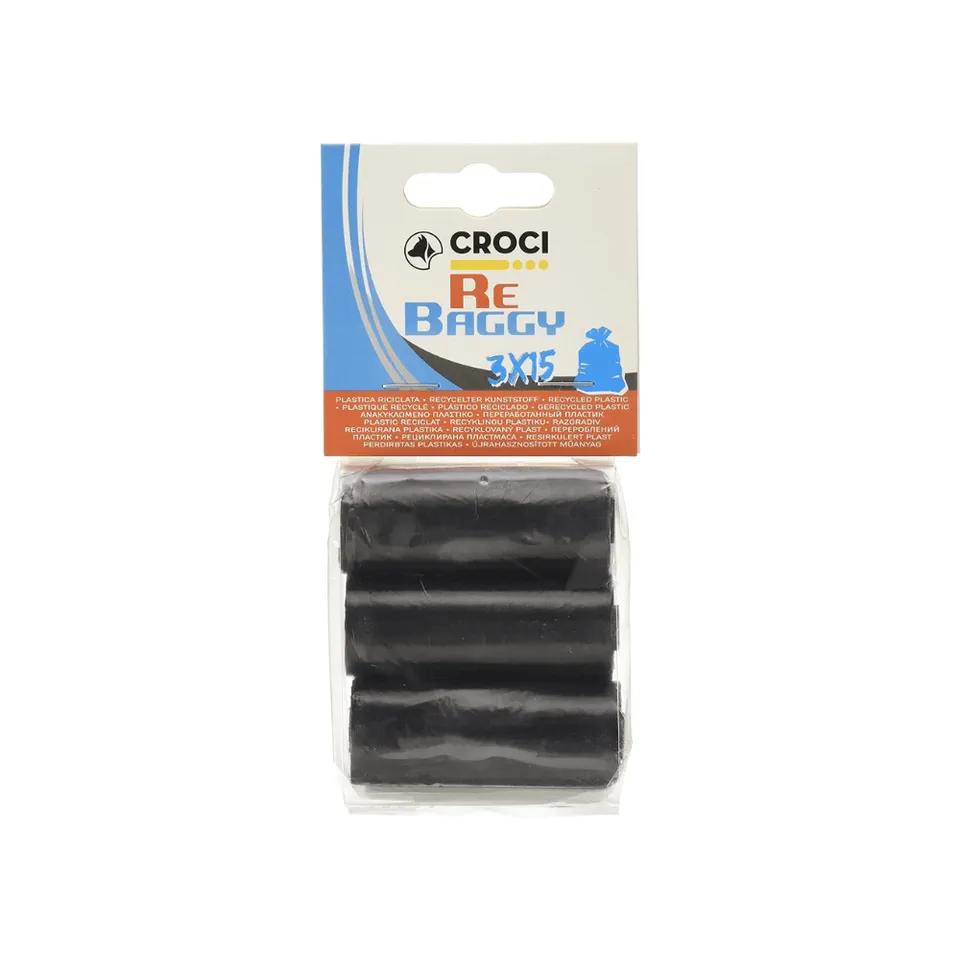 croci-sacs-d-jections-chien-plastique-recycl-3x15 image 1