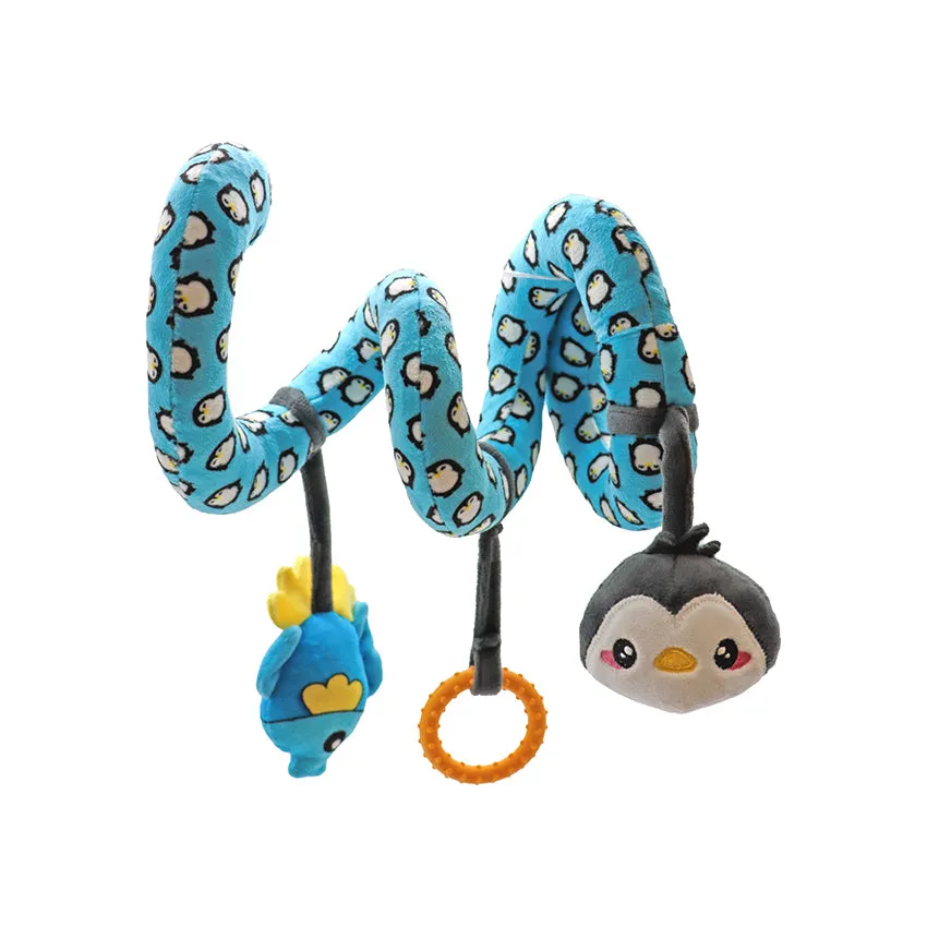 croci-baby-tails-jouet-spirale-chiot-pingouin-30-cm image 1