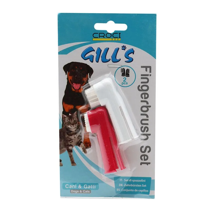 croci-gill-s-brosse-dents-doigt-chien-lot-2 image 1