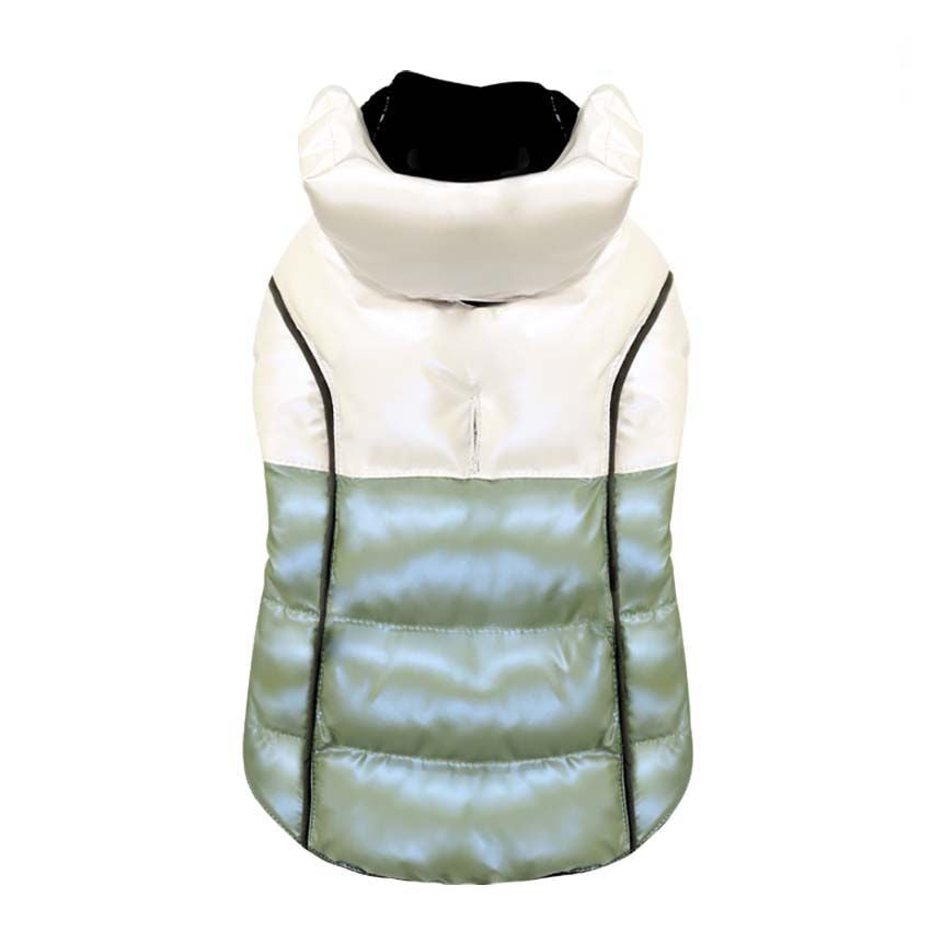 croci-pearly-dream-veste-chien-imperm-able-verte-40-cm image 1