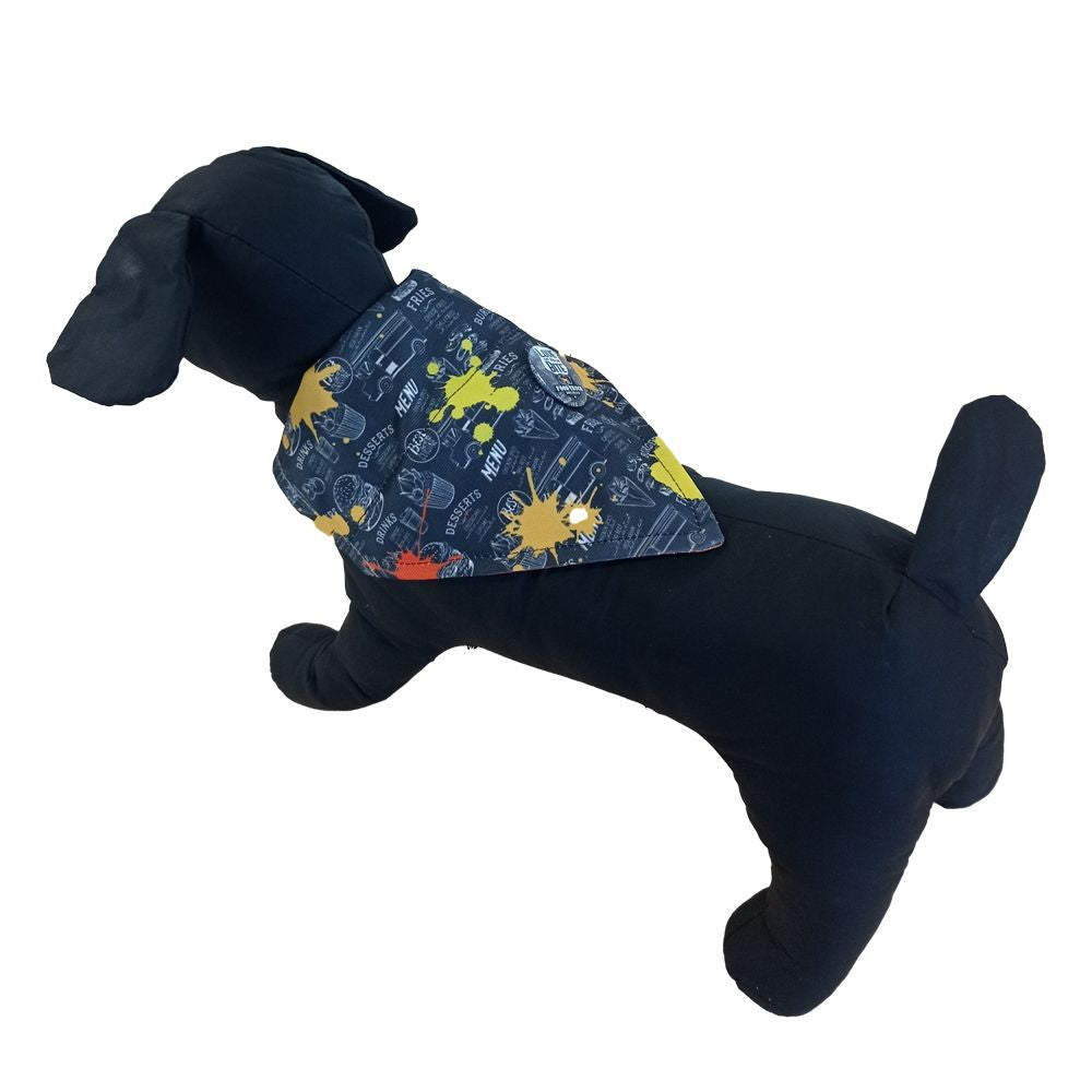 croci-foodtruck-bandana-chien-r-versible-broche-20x16 image 7