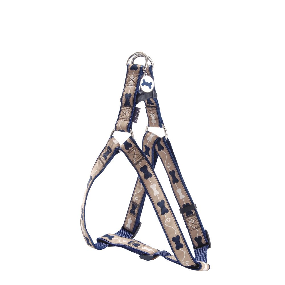 croci-bobby-kyrielle-harnais-chien-bleu-28-41-cm image 2