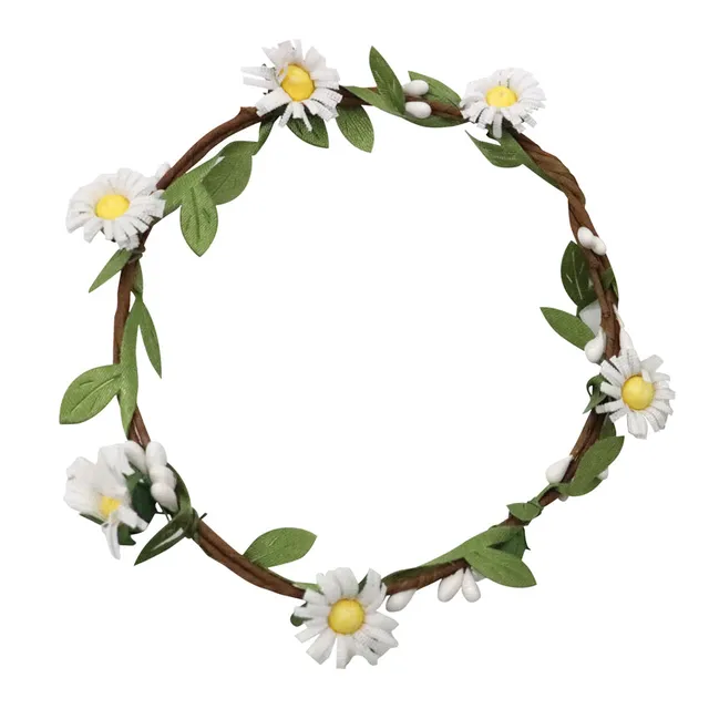croci-ceremony-couronne-fleur-chien-mariage-10-cm image 1