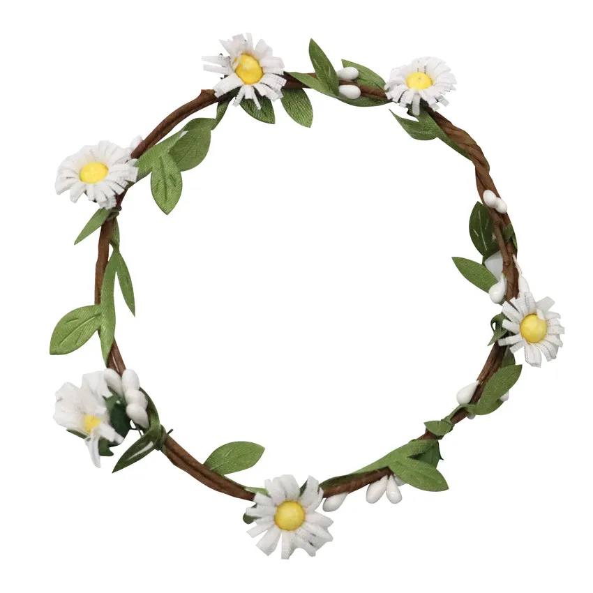 croci-ceremony-couronne-fleur-chien-mariage-10-cm image 1