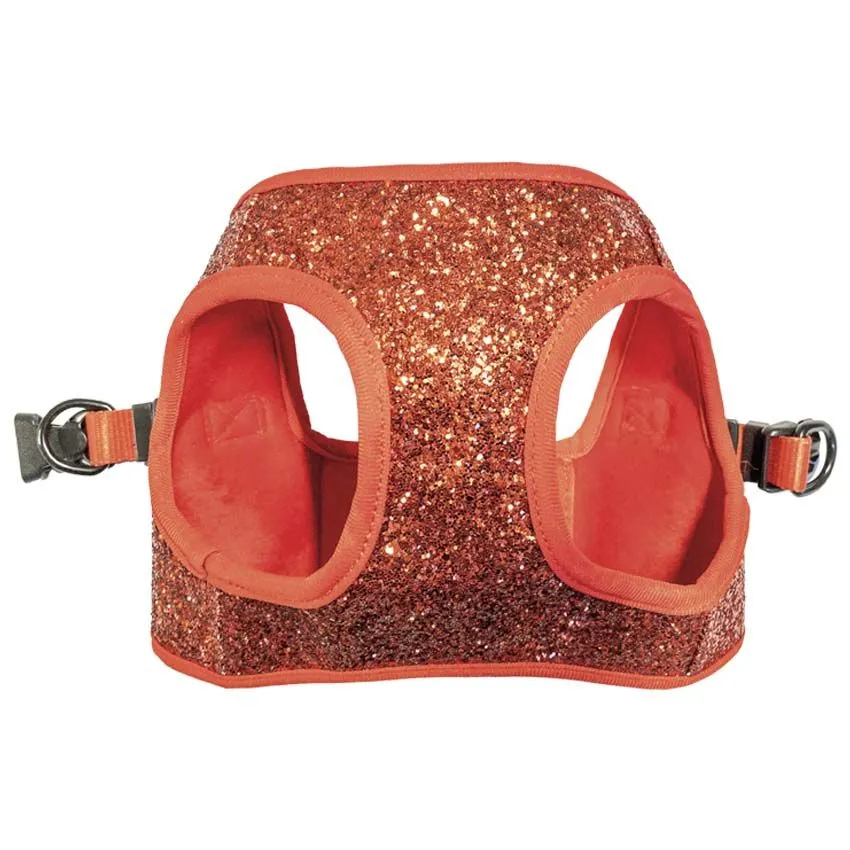 croci-redmania-gold-dream-harnais-chien-no-l-rouge-35-45-cm image 1