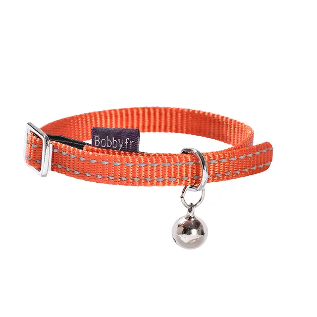 croci-bobby-safe-collier-chat-nylon-r-fl-chissant-clochette image 1
