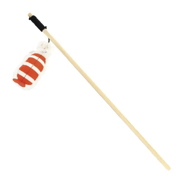 croci-sushi-wand-canne-chat-sushi-saumon-40-cm-cataire image 1