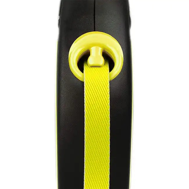 flexi-new-neon-laisse-enrouleur-chien-sangle-5-m-jaune-m image 3