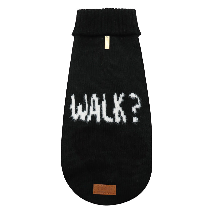 croci-walk-pull-chien-noir-polyester-walk image 1