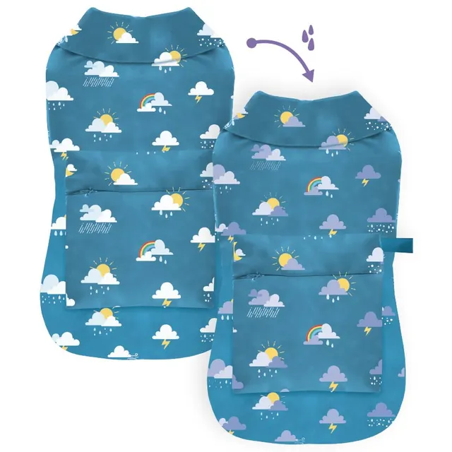 croci-clouds-manteau-pluie-chien-30-cm-change-couleur image 1