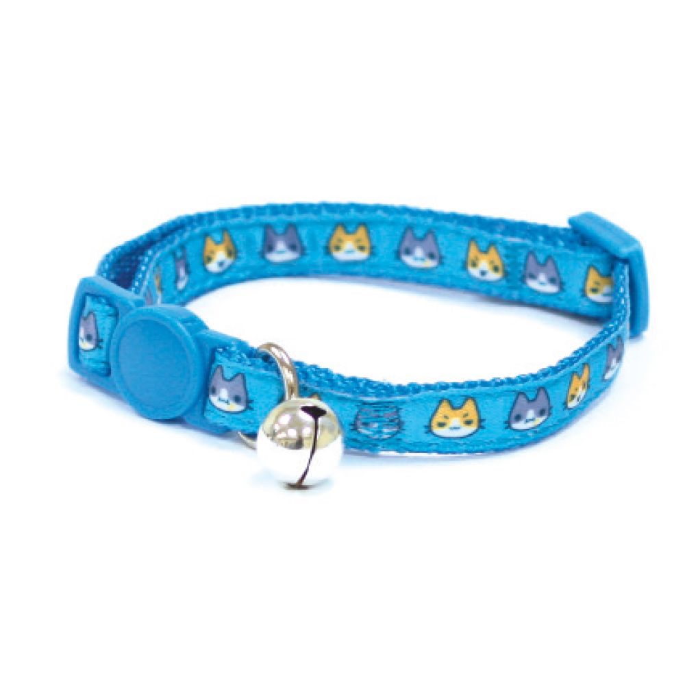 croci-catmania-collier-chat-nylon-rouge-clochette image 3