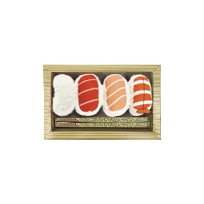 croci-sushi-box-jouet-chat-peluche-cataire-6-pi-ces image 2