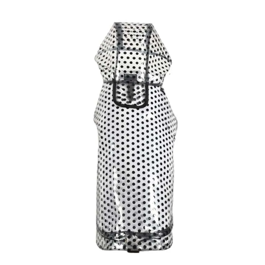 croci-bobby-cire-imperm-able-chien-transparent-pois-19-cm image 1