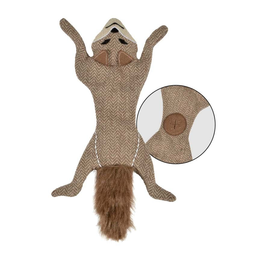 croci-bobby-peluche-chien-raton-laveur-40-cm image 5