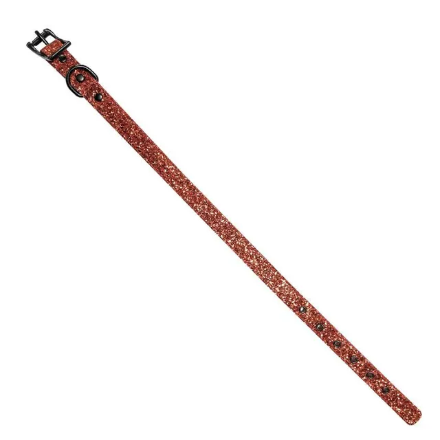 croci-redmania-collier-chien-no-l-rouge-paillettes-32-50-cm image 1