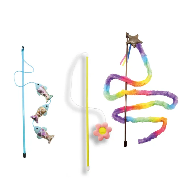 croci-canne-jouet-pour-chat-poisson-48-cm-interactif image 1