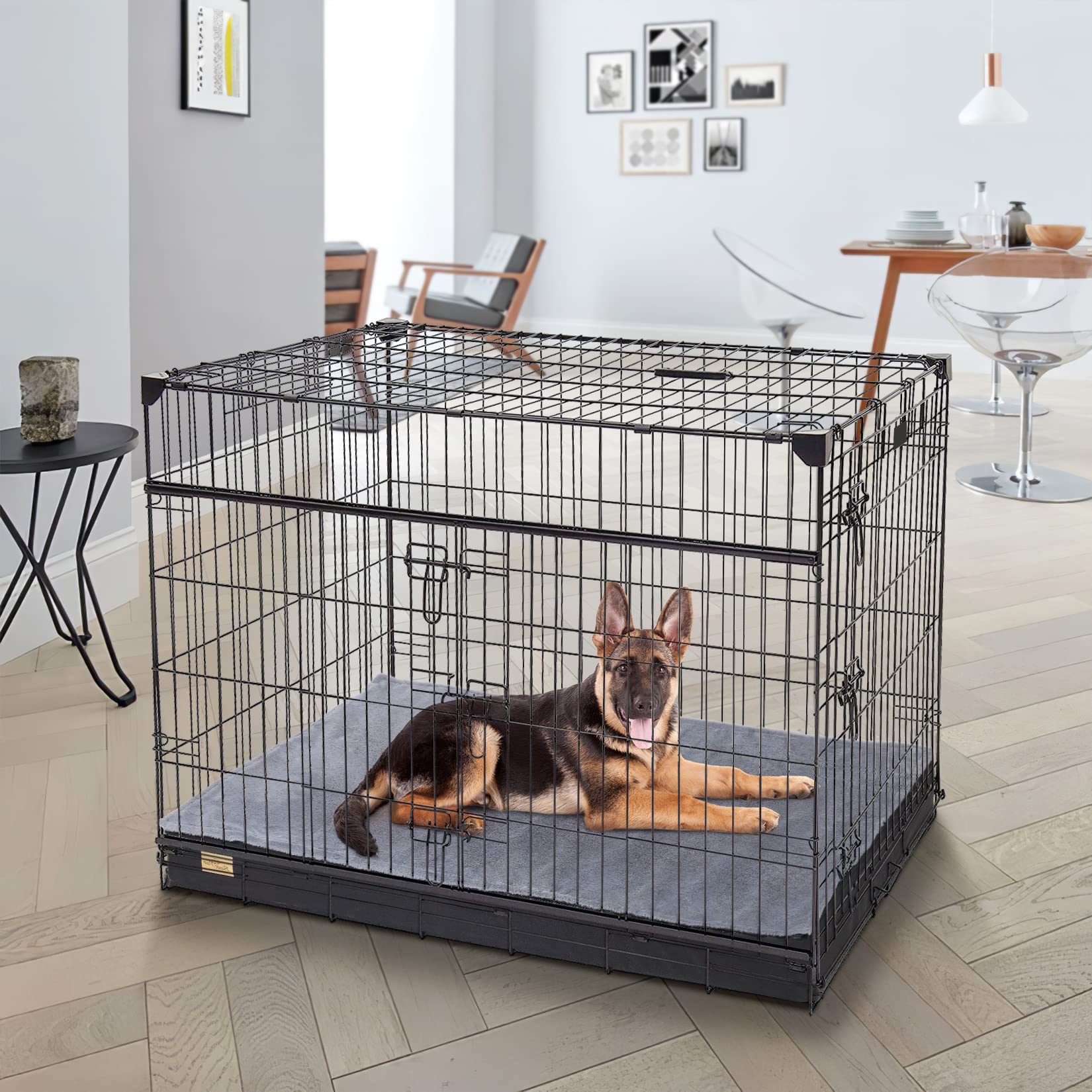 bingopaw-dog-bed-panier-chien-xl-orthop-dique-105x70-lavable image 2