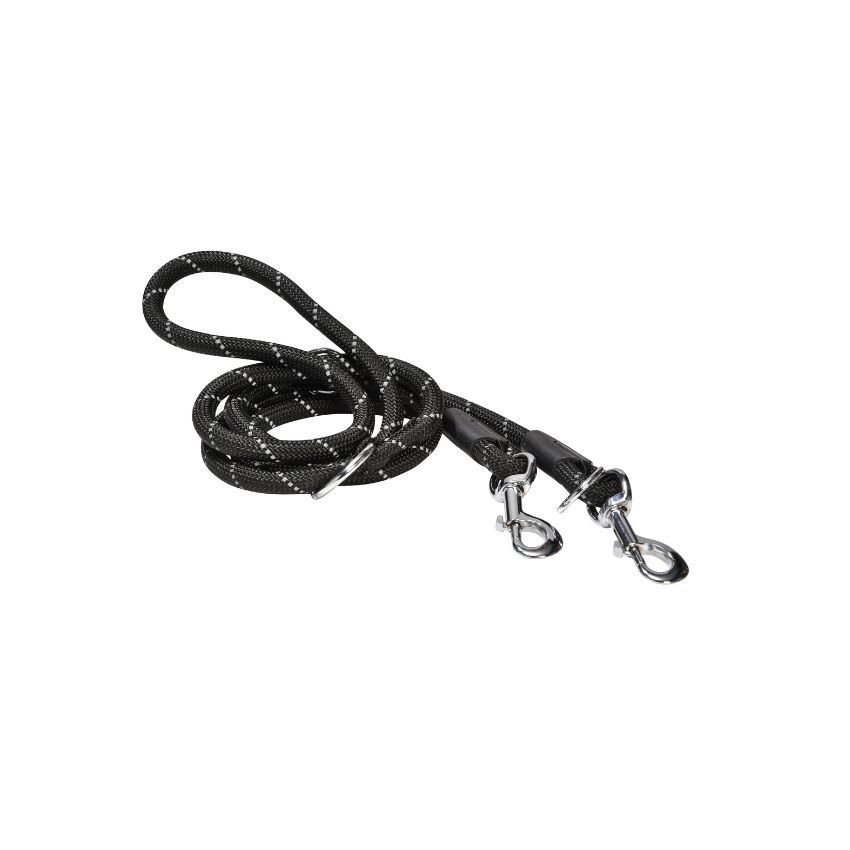 croci-bobby-walk-laisse-chien-3-positions-180-cm-noire image 8