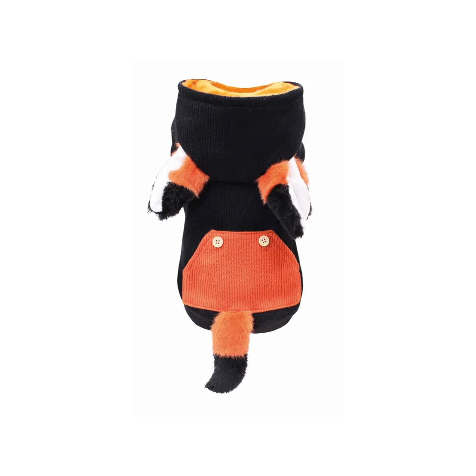 croci-fox-sweat-chien-velours-35-cm-doublure-polaire image 1