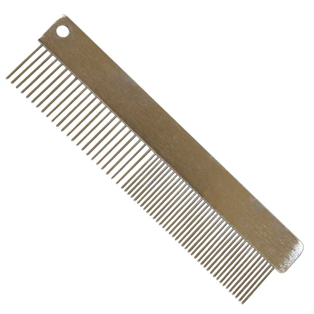 croci-vanity-peigne-lin-aire-acier-chien-15-7-cm-dents-fines image 1
