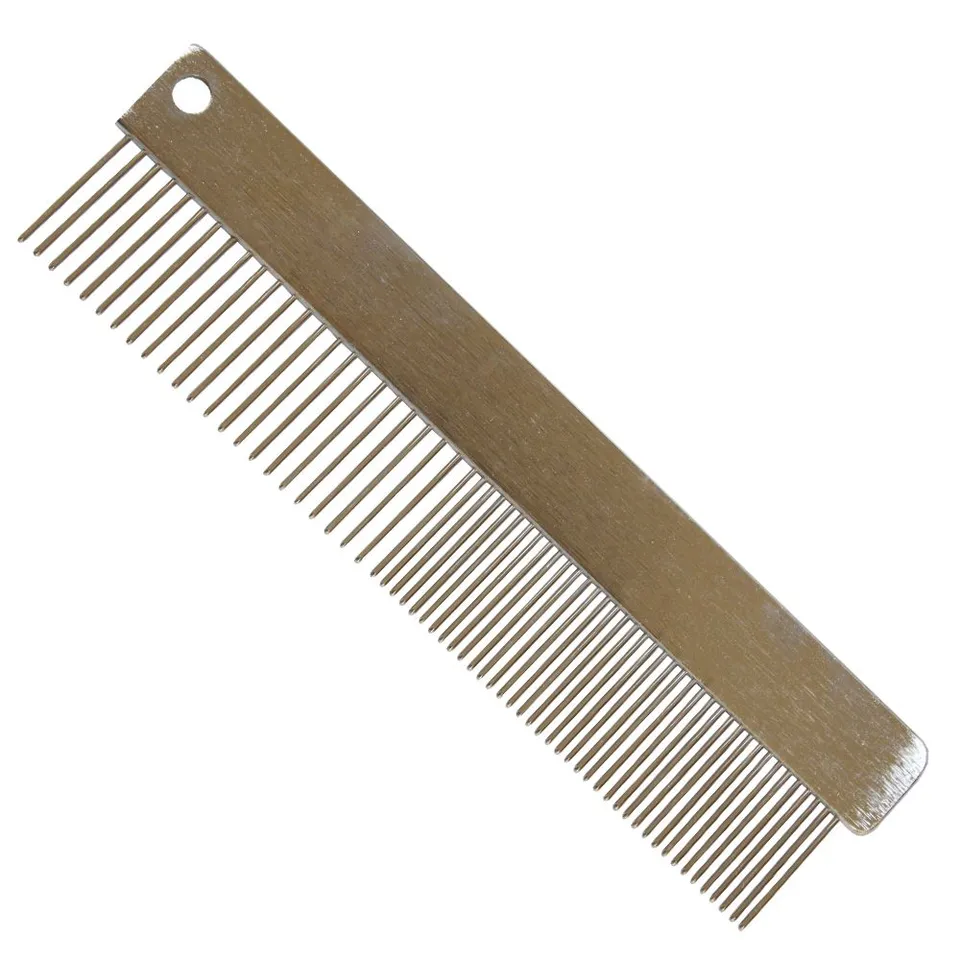 croci-vanity-peigne-lin-aire-acier-chien-15-7-cm-dents-fines image 1