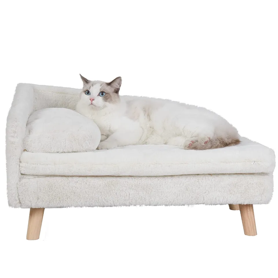 bingopaw-pet-sofa-canap-chien-sur-lev-70-5cm-gris image 1