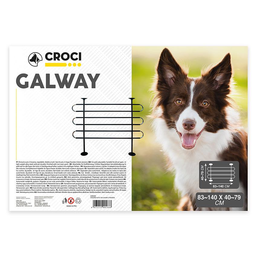 croci-galway-grille-s-paration-voiture-chien-3-traverses-acier image 3