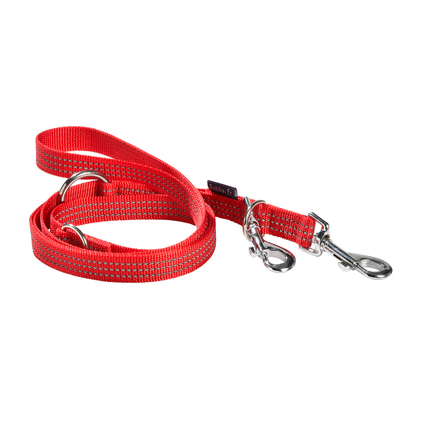 croci-bobby-safe-laisse-chien-nylon-3-positions image 6