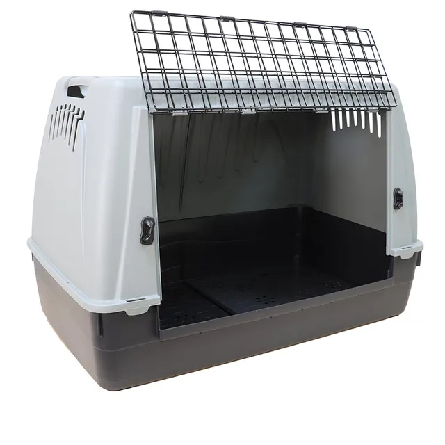 croci-car-box-caisse-transport-chien-rigide-88x51x58-cm image 1