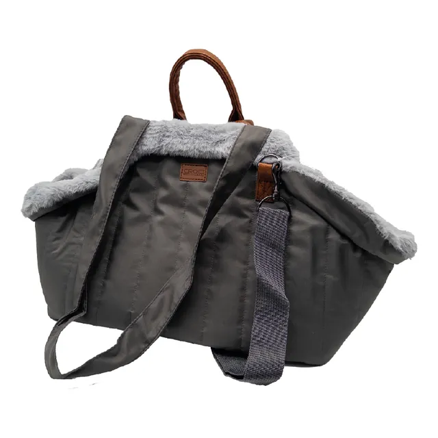 croci-homy-toty-sac-transport-chien-matelass-40x25x30-5-cm image 1